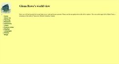 Desktop Screenshot of glennrowe.net